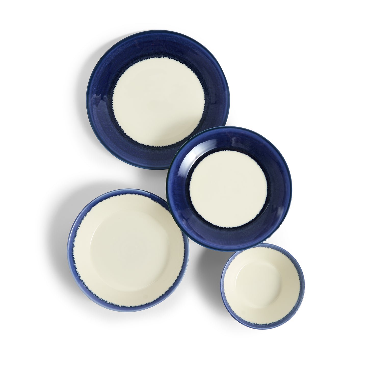 1085065_701587502672_RoyalDoulton_1815PACIFIC_1815PacificGlazeDinnerwareSetBlue16Pieces_a.jpg Kitchen Crafts Pacific Glaze Dinner Set Blue, 16 Piece - Image 1