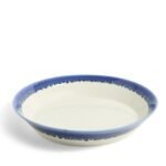 Kitchen Crafts Pacific Glaze Low Serving Bowl Blue