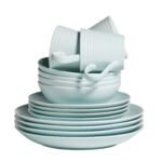 Kitchen Crafts Gordon Ramsay Maze Blue Dinner Set, 16 piece