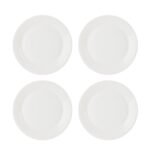 Kitchen Crafts 1815 Pure Dinner Plate, Set of 4