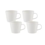 Kitchen Crafts 1815 Pure Mug, Set of 4