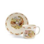Kitchen Crafts Bunnykins Set: Cereal Bowl and 1 Handled Hug-a-Mug