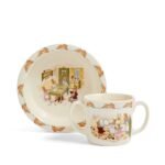 Kitchen Crafts Bunnykins Set: Baby Plate and 2 Handled Hug-a-Mug