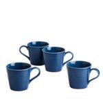 Kitchen Crafts Gordon Ramsay Maze Denim Mug, Set of 4