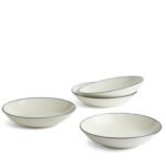 Kitchen Crafts Gordon Ramsay Maze Denim Line Pasta Bowl, Set of 4
