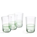 Kitchen Crafts 1815 Highball Green, Set of 4