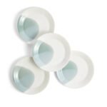 Kitchen Crafts 1815 Signature Green Dinner Plates, Set of 4