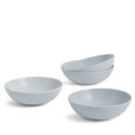 Kitchen Crafts Gordon Ramsay Maze Light Grey Cereal Bowls, Set of 4