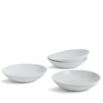 Kitchen Crafts Gordon Ramsay Maze Light Grey Pasta Bowls, Set of 4