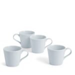 Kitchen Crafts Gordon Ramsay Maze Light Grey Mugs, Set of 4
