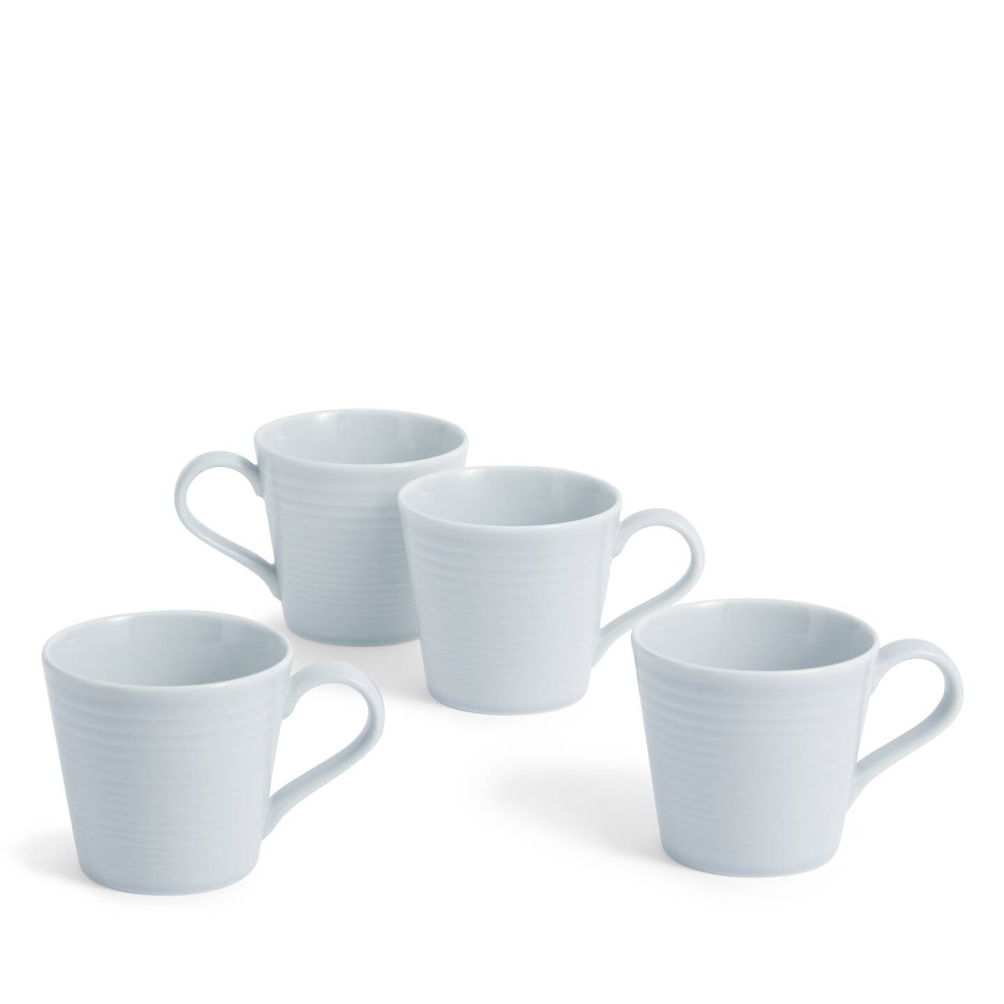 Resource_RoyalDoultonEMEA_1070313.jpg Kitchen Crafts Gordon Ramsay Maze Light Grey Mugs, Set of 4 - Image 1