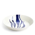 Kitchen Crafts Pacific Coral Low Serving Bowl Blue