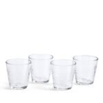 Kitchen Crafts Pacific Tumbler Clear, Set of 4