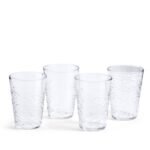 Kitchen Crafts Pacific Hiball Clear, Set of 4