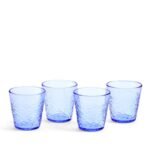 Kitchen Crafts Pacific Tumbler Blue, Set of 4