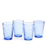 Kitchen Crafts Pacific Hiball Blue, Set of 4