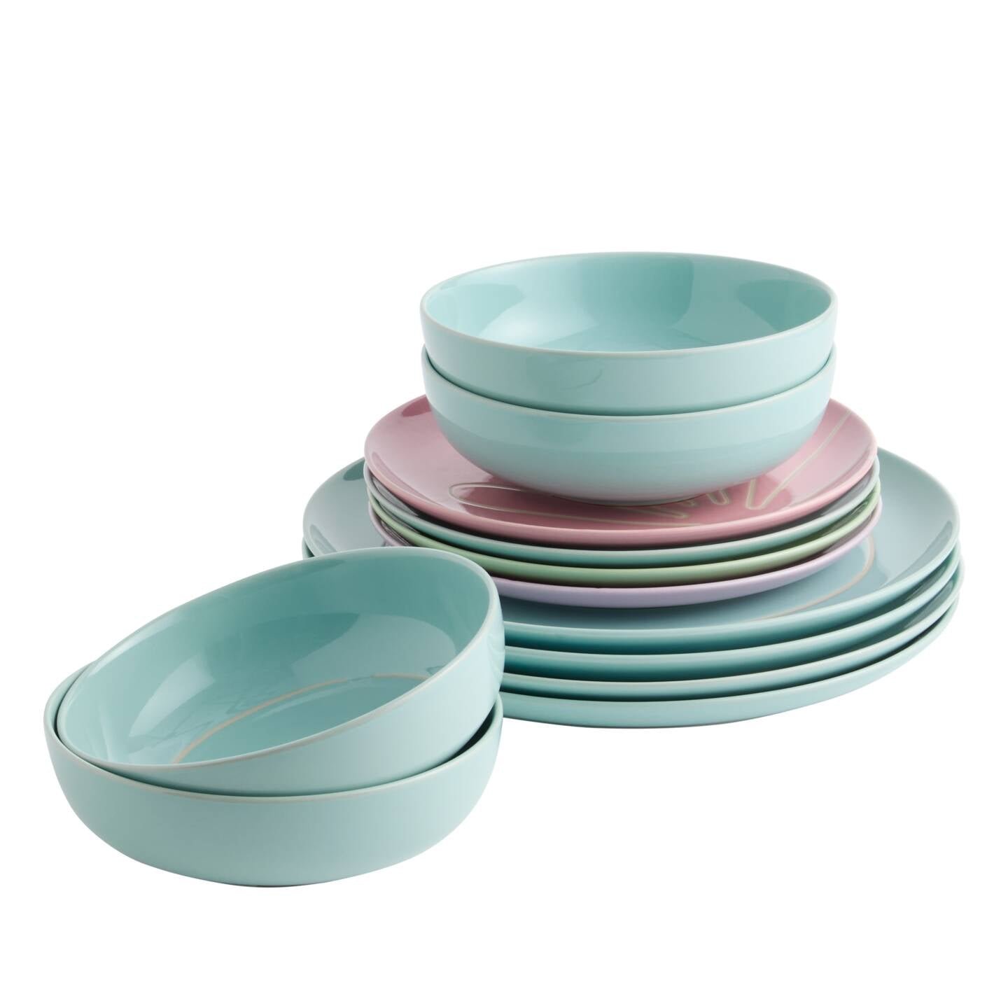 Resource_RoyalDoultonEMEA_1081178.jpg Kitchen Crafts Tilly Ramsay Dinner Set, 12 piece - Image 1