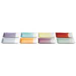 Kitchen Crafts 1815 Bright Rectangular Trays , Set of 8