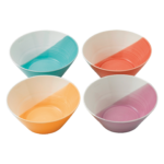 Kitchen Crafts 1815 Bright Noodle Bowls , Set of 4