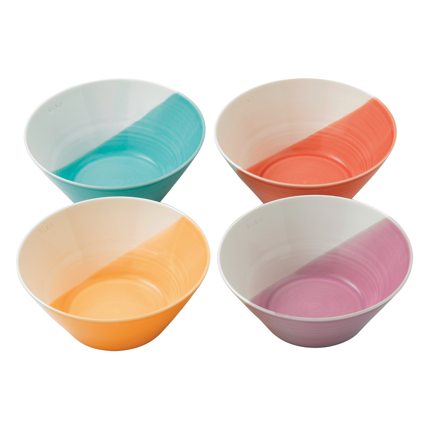 Resource_RoyalDoultonEMEA_1815TW26725.png Kitchen Crafts 1815 Bright Noodle Bowls , Set of 4 - Image 1