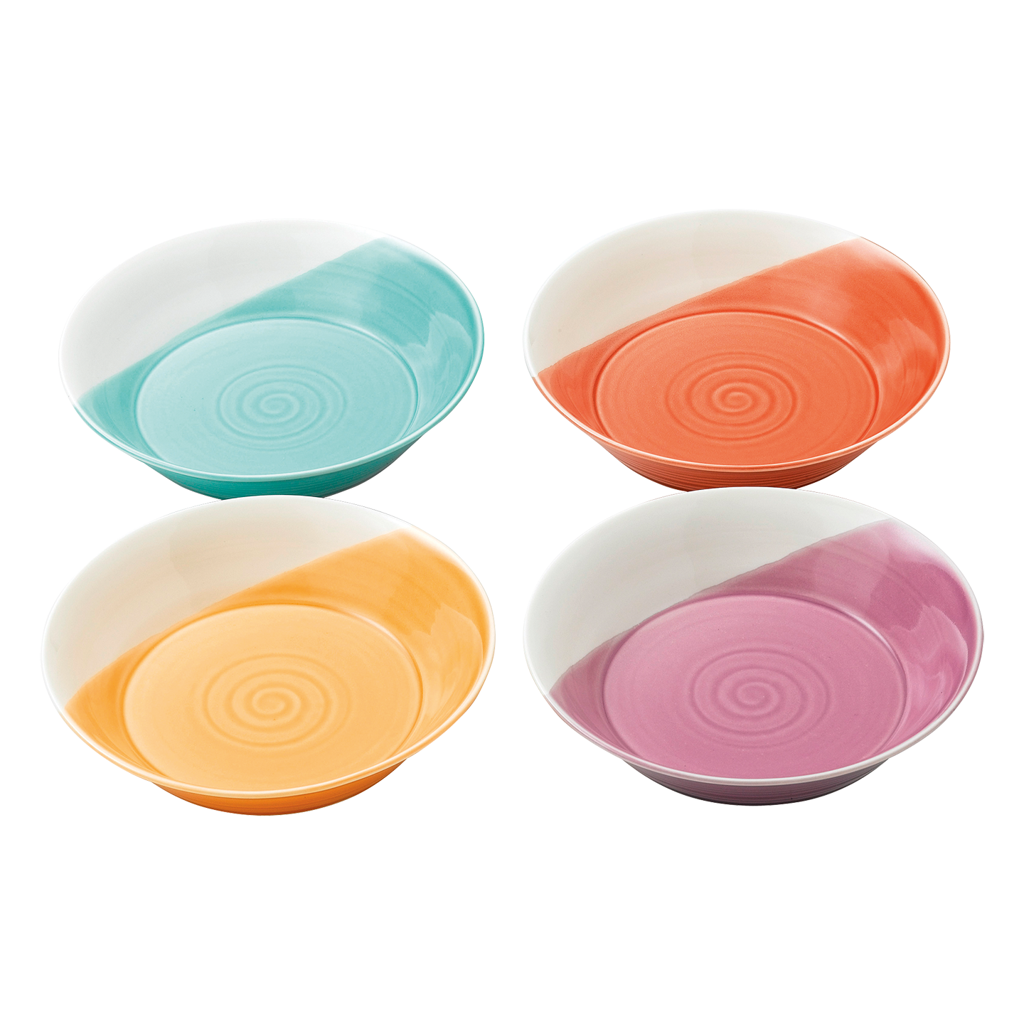 Resource_RoyalDoultonEMEA_1815TW26726.png Kitchen Crafts 1815 Bright Pasta Bowls, Set of 4 - Image 1