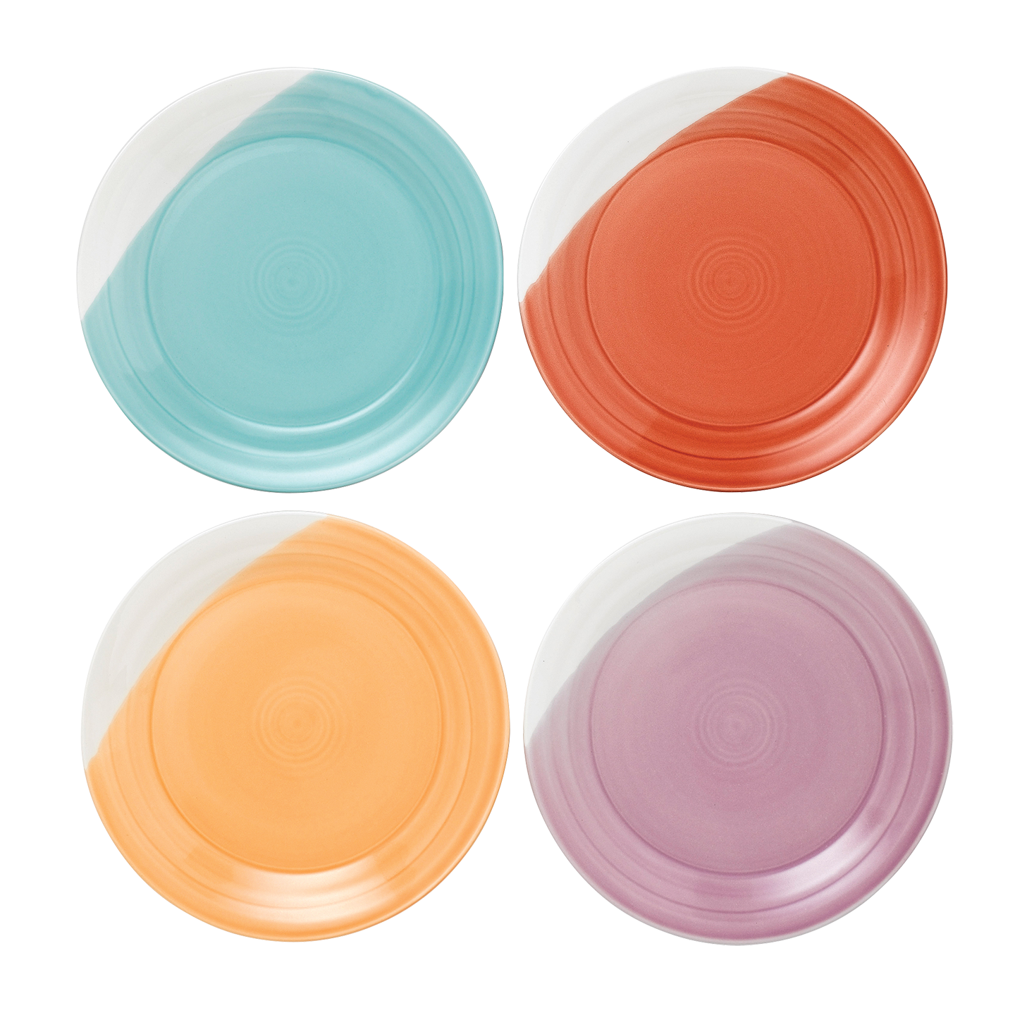 Resource_RoyalDoultonEMEA_1815TW26727.png Kitchen Crafts 1815 Bright Dinner Plates, Set of 4 - Image 1
