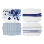 Kitchen Crafts Pacific Blue Serving Board, Set of 4