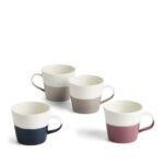 Kitchen Crafts Coffee Studio Mug Small, Set of 4