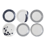 Kitchen Crafts Pacific Blue Dinner Plates, Set of 6