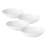 Kitchen Crafts Gordon Ramsay Maze White Pasta Bowl, Set of 4