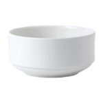 Kitchen Crafts Jupiter White Stackable Soup Bowl