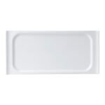 Kitchen Crafts Loop White Small Rectangular Tray