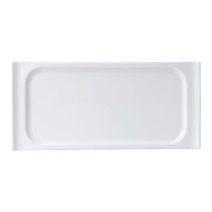 Kitchen Crafts Loop White Small Rectangular Tray